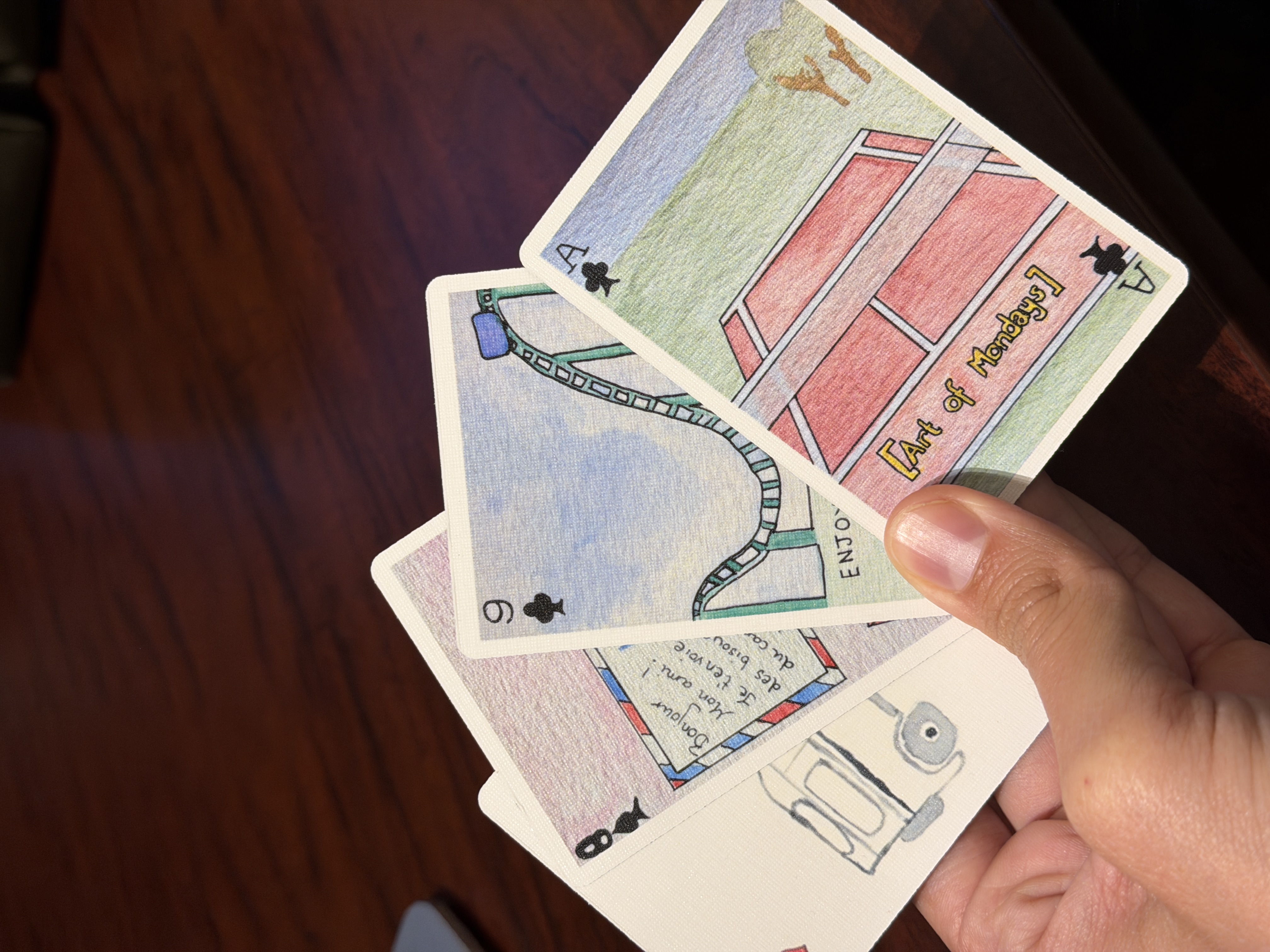 Deck of cards - Art of Mondays — detail 1