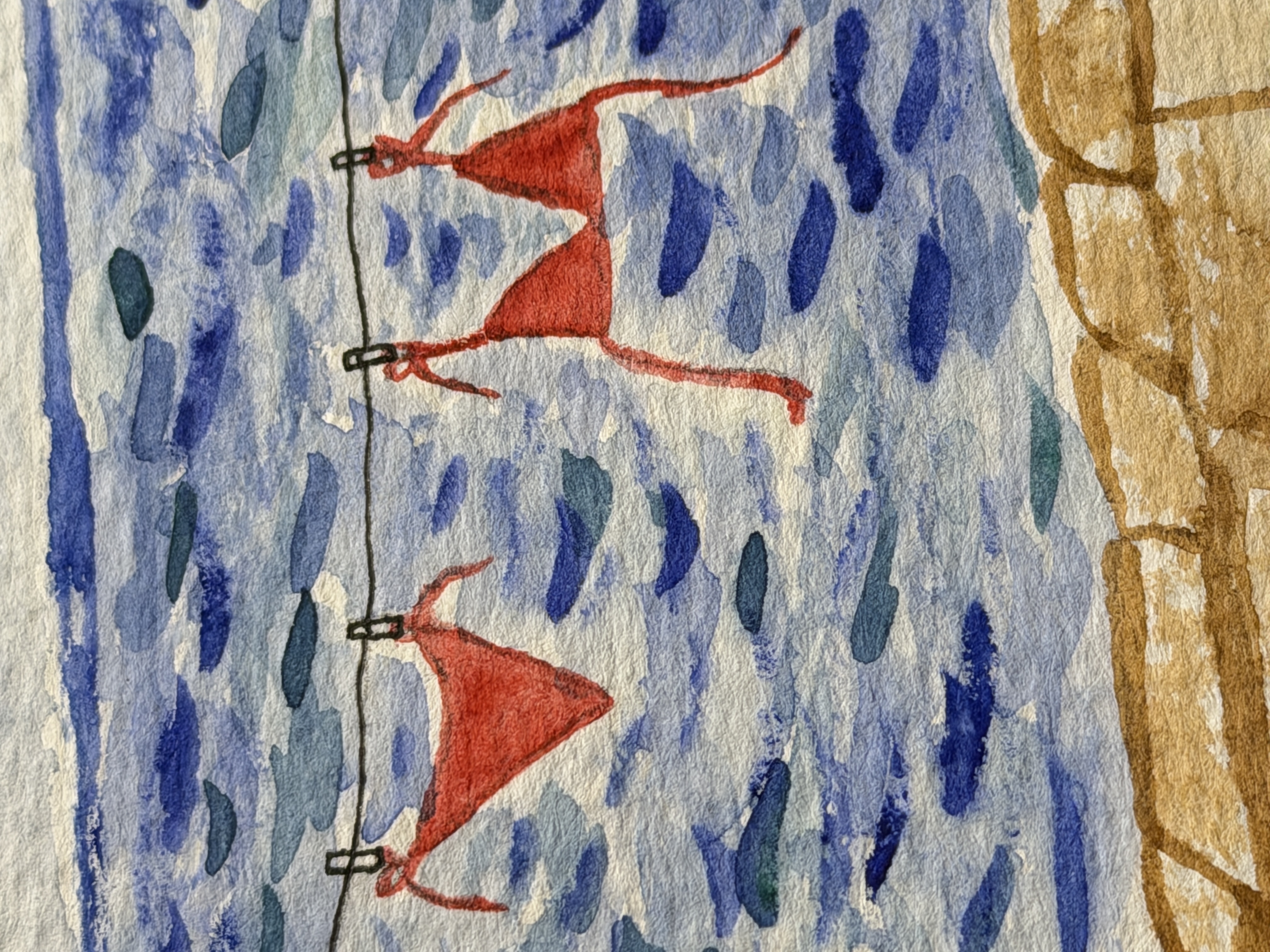 just hanging out — detail 1