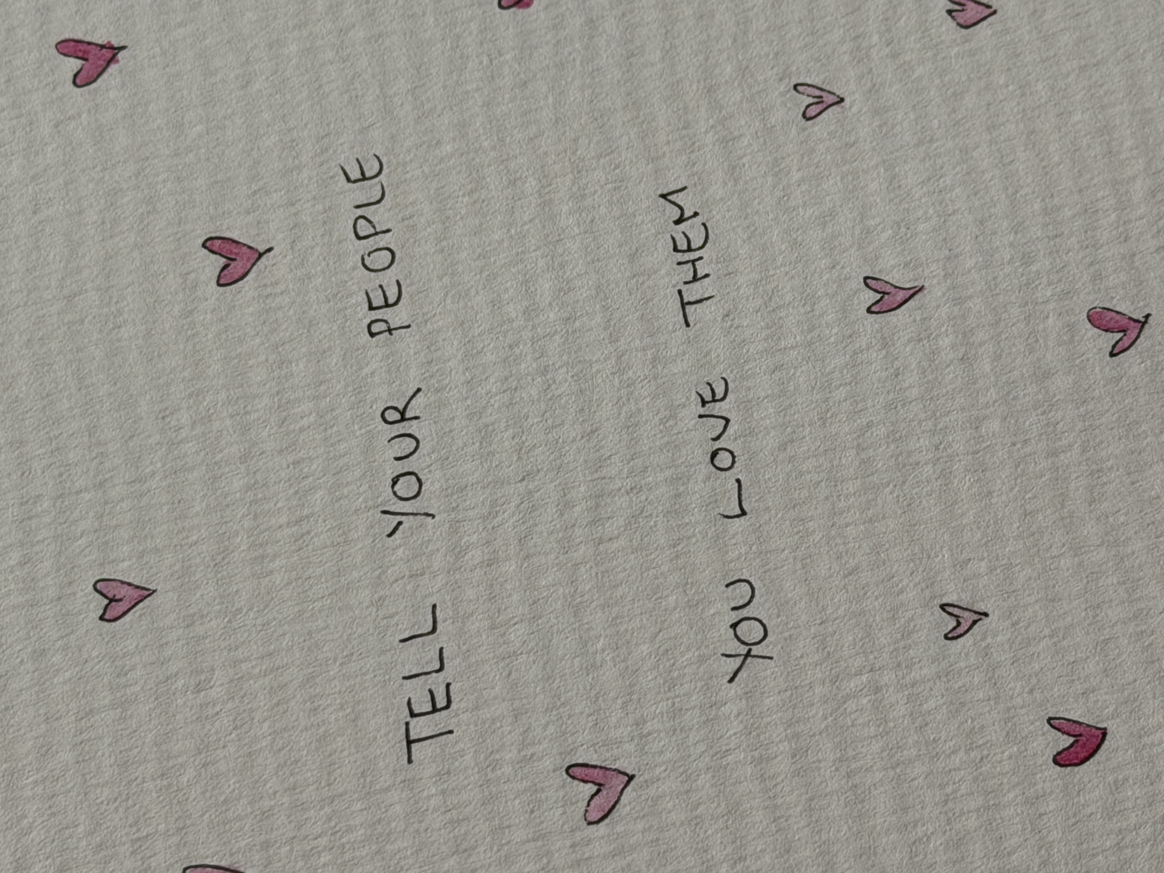 tell your people — detail 1