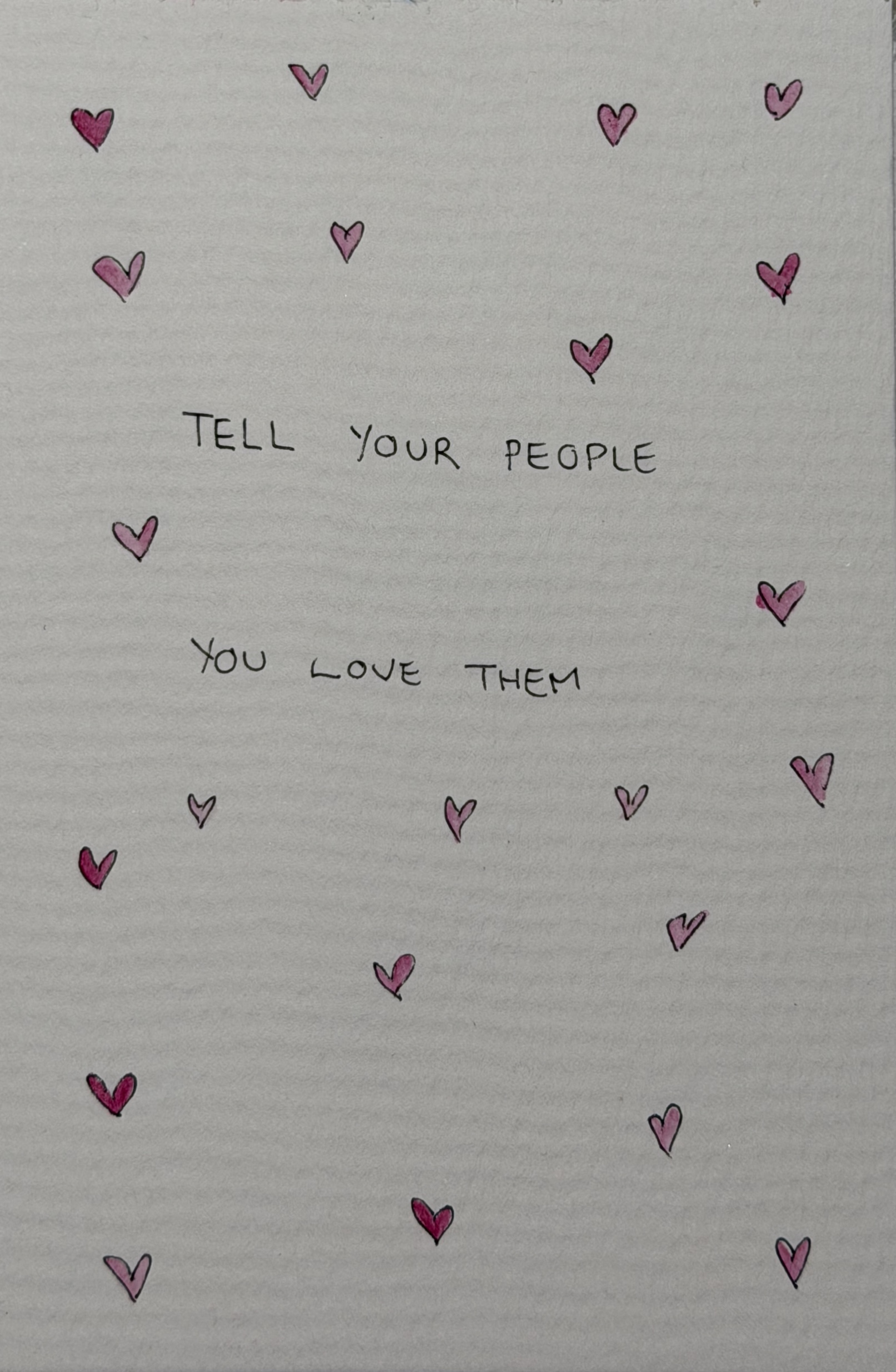 tell your people