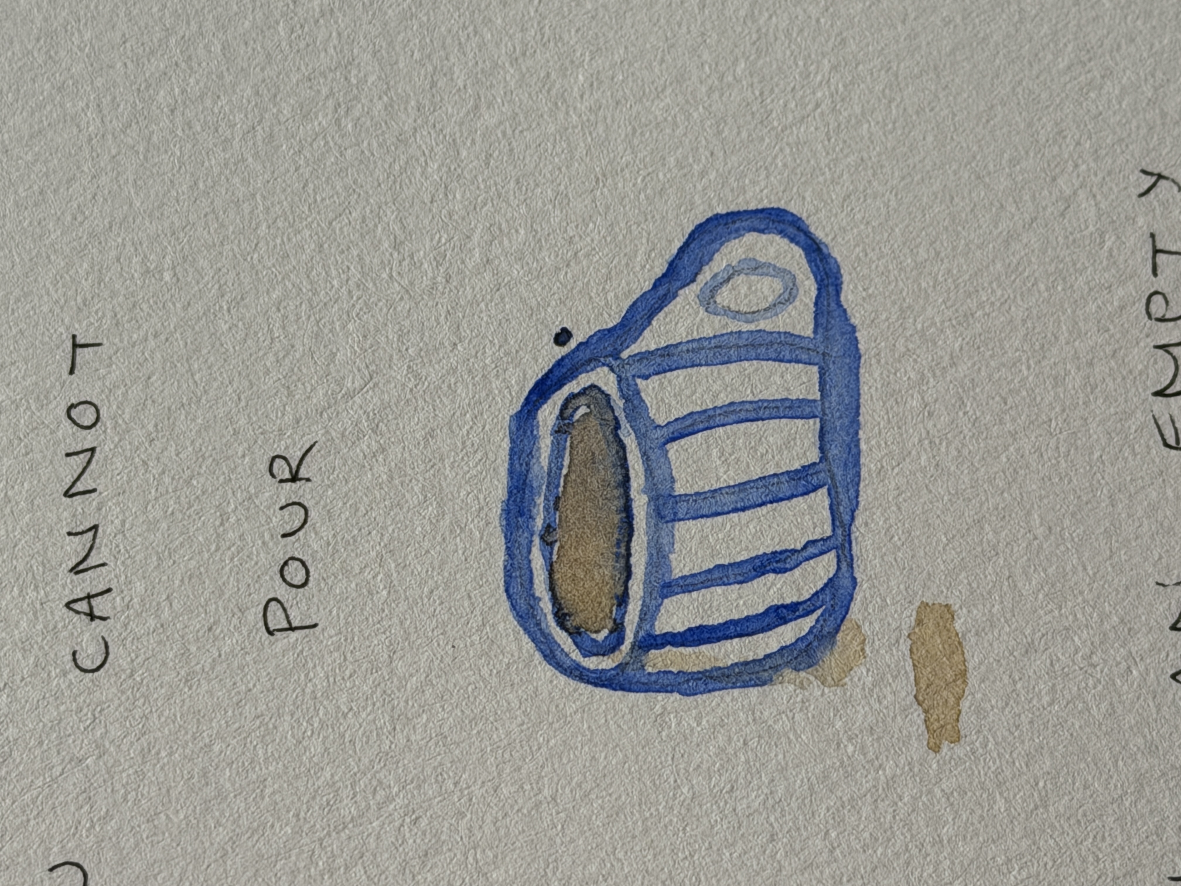 you cannot pour from an empty cup — detail 1