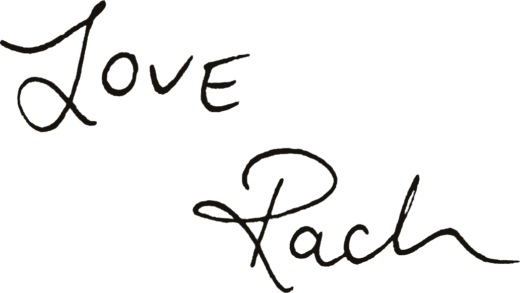 signed, rachel